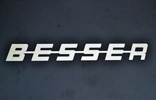 1 x Edelstahl Poliert Emblem