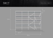 GÜNSTIG 100 m2 Baugerüst
