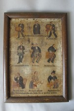 Malerei , 9 Illustrationen zum