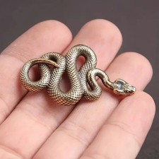 Kleine Messing Schlange Reptil