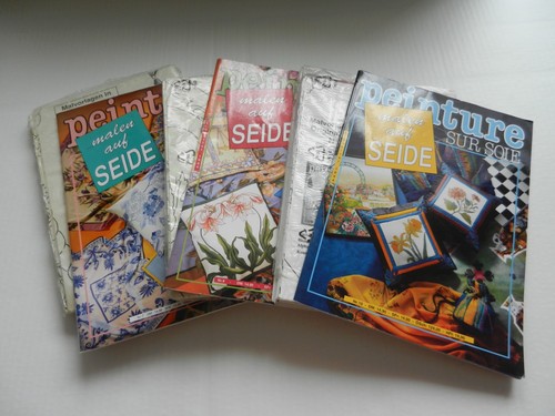 Peinture sur soie malen auf - peinture,