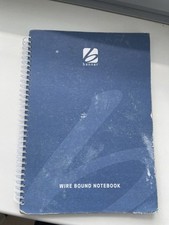 Banner A4 Spiralblock 160 Seiten liniert, unbenutzt aber äußerlich gebraucht