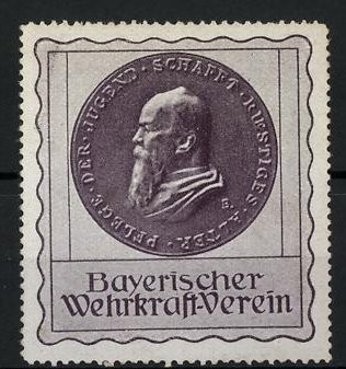 Reklamemarke bayerischer - reklamemarke,