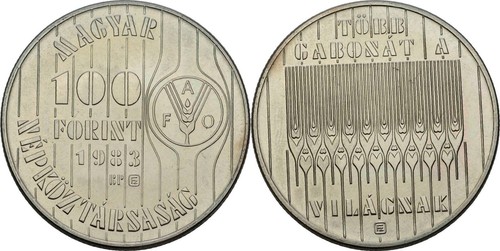 Ungarn 100 forint 1983 - forint,