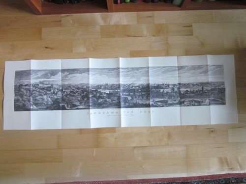 Prag panorama kunstdruck - panorama,