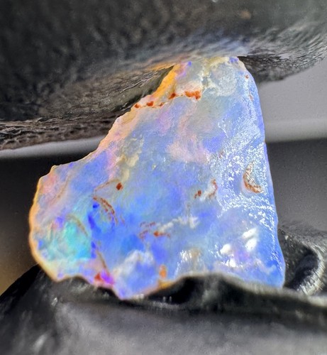Boulder opal türkis - -, blau