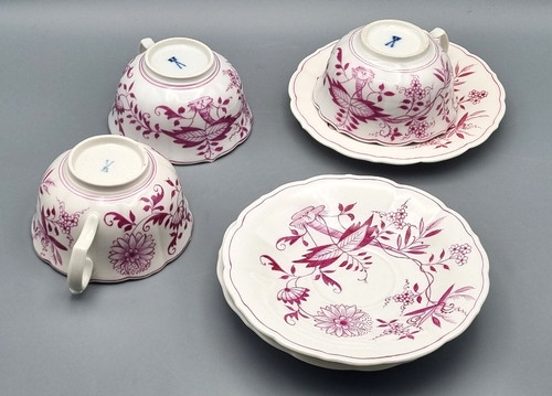 Meissen porzellan tee - x,