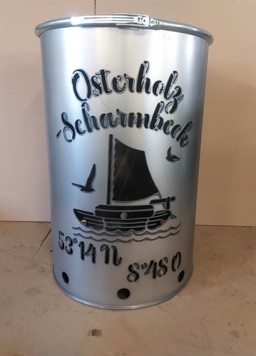 Feuertonne mit - ,
