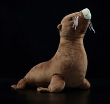 Braun Pelz Seal 9 Zoll