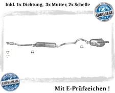 Auspuffanlage für Opel Zafira