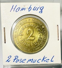 Medaille 2 Posemuckel Hamburg