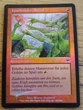 MTG FOIL Leuchtstein-Ritual / Brightstone Ritual FOIL - ONSLAUGHT - NM - DE