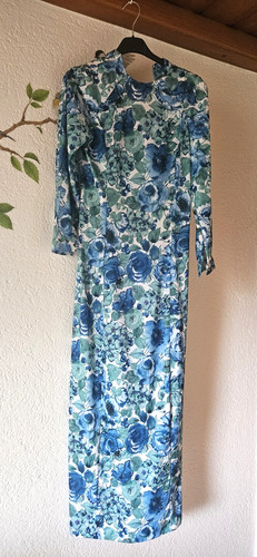 Leichtes retro kleid langarm - retro,