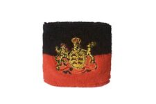 Schweißband Fahne Flagge Deutschland Königreich Württemberg 2er Set - 7x8cm Armb