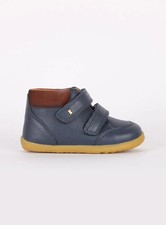 NEU BOBUX Step Up Timber Navy Stiefeletten mit doppeltem Riemenverschluss