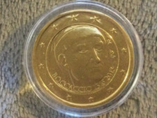 2 Euro Münze Italien 2013, Giovanni Boccaccio ( vergoldet in Münzkapsel )