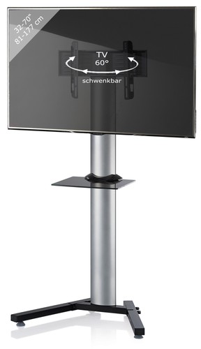 Fernseh standfuß alu - fernseh,