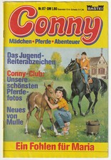 ✪ CONNY #87 Ein Fohlen für Maria ohne Conny-Club, Bastei 1982 COMICHEFT Z2