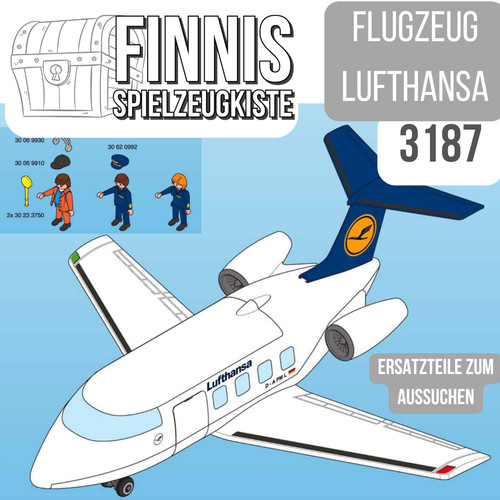 Playmobil 3187 lufthansa - lufthansa,