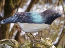 Viechtauer (?) Vogel, geschnitzt, Holz, Singvogel, mehrfarbig, alt, Landhaus