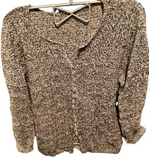 Pulli – grau – Größe M – Knopfleiste