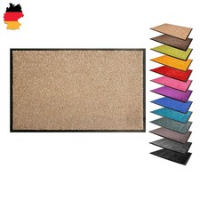 Schmutzfangmatte waschbar Türmatte Fußmatte Sauberlaufmatte Fußabtreter Matte
