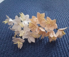 17 Blüten deko weiss/creme