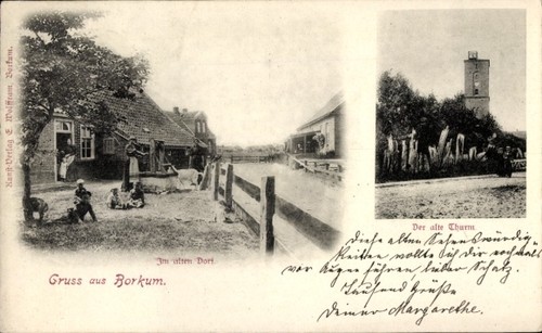 Insel borkum ostfriesland - insel,