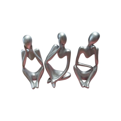 3er set deko skulpturen - set,