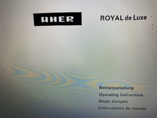 Uher Royal De Luxe Betriebs