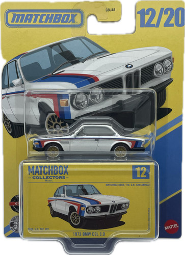 Matchbox bmw csl 1973 - matchbox,