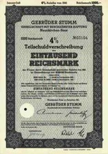 Gebrüder Stumm GmbH 1941