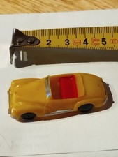 5 alte seltene Plastik Autos