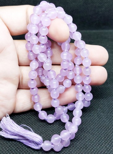 Lavendel quarz mala 109 perlen - mala,