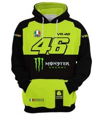 Herren Sweatshirts YAMAHA VR46 MOTORSTYLE Hoodie §4048SW Grosse S- 3XL