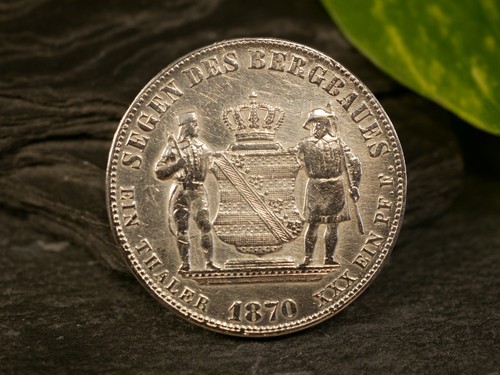 Silber brosche ausbeutetaler - silber,