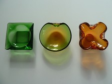 Glasaschenbecher  60er und