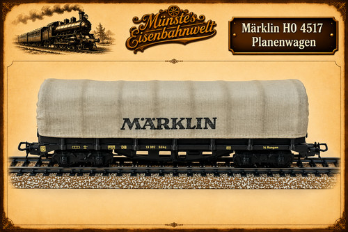 Märklin 4517 planenwagen - 4517, /