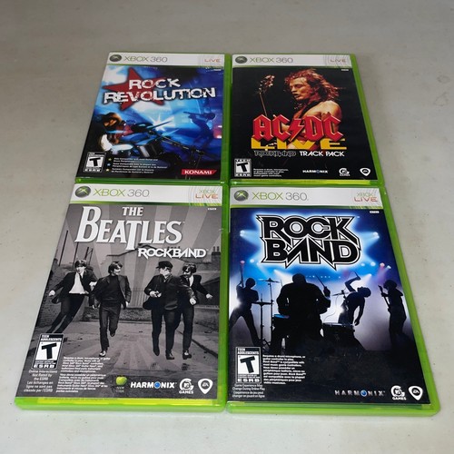 Rock band games bundle - band,