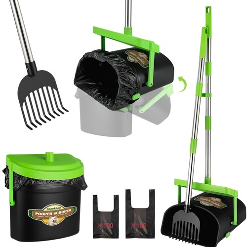 Hundekotschaufel rechen set - hundekotschaufel,
