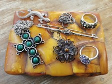 Konvolut Mode & Silberschmuck, alt & neu. oldscool (382)