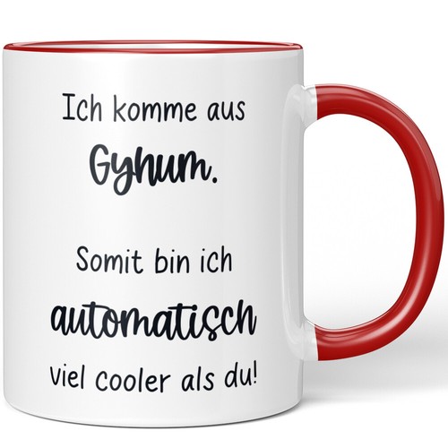 Ich komme aus gyhum somit - ich,