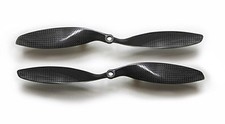 1 Paar 8x4.5 Carbon Propeller Luftschrauber (1x CW / 1x CCW) zB Quadrokopter