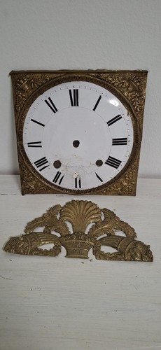 Antikes emaille zifferblatt - emaille,