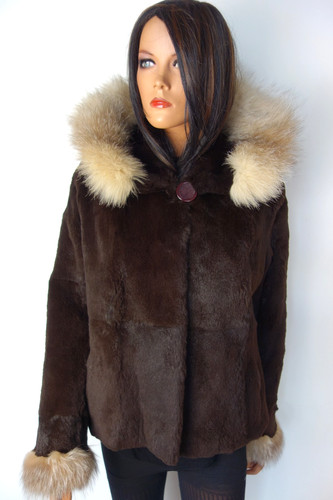Hübsche pelzjacke 36 38 - ,