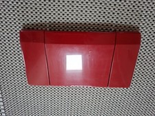 Geberit Betätigungsplatte Rot, Drückerplatte für Spülkasten