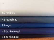 Öko-Tex Poplin-Baumwolle uni