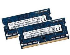  2x 4GB 8GB DDR3 RAM 1600 Mhz Apple iMac Late 2012 13,1 13,2 Hynix 0x80AD DDR3L