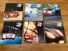 6x Porsche Christophorus Nr. 103 - 107 + Sport-Jahrbuch 1970