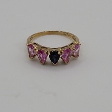 Goldring 375/- mit Turmalin